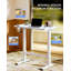 Gas Spring Adjustable Mobile Standing Desk With Wheels-1182227203-1182227201