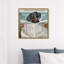 «Occupied Bathroom Doxie - impression d'art graphique-50963431-50963435