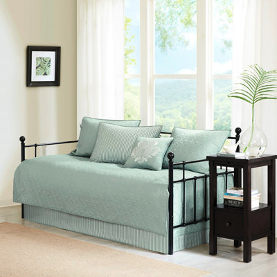 Daybed Cover 6 Piece Twin - Including Cover, , Shams, And A Decorative Pillow In 6 With