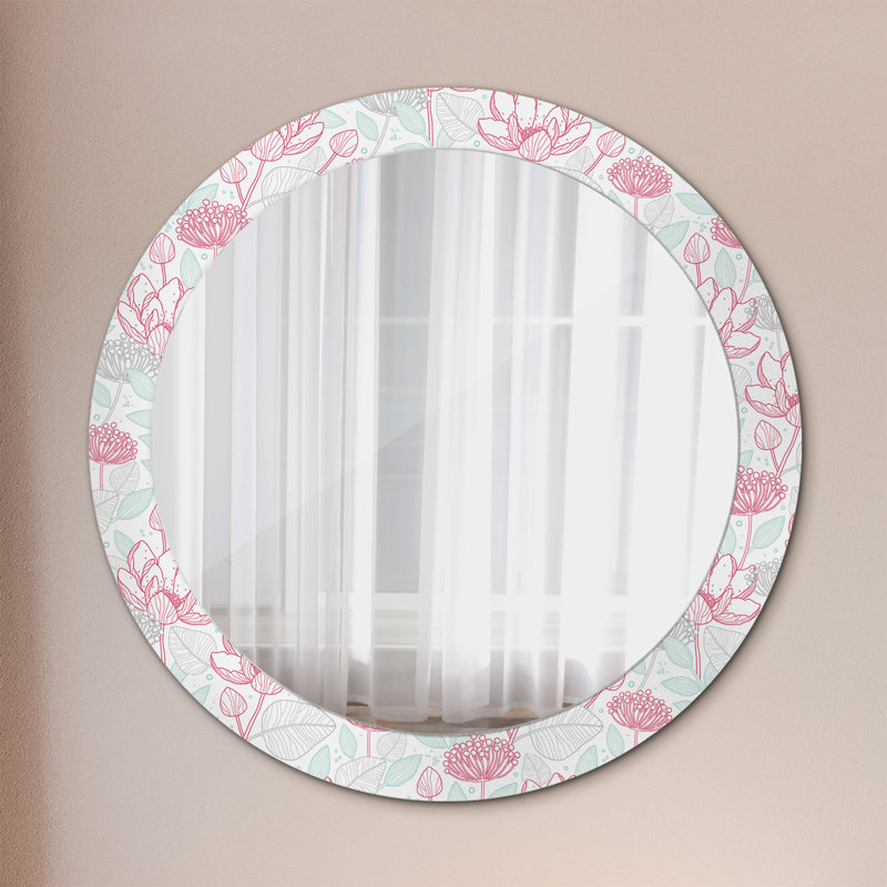 Huldar Glass Flat Wall Mirror