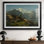 Paysage de fjords de Norvège avec cabanes - Hans Gude - Toile tendue avec châssis, c. Fin du 19e siècle