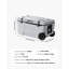 Glacière portative, refroidisseur à roulettes, 74 pintes, capacité de 120 canettes avec porte-gobelet