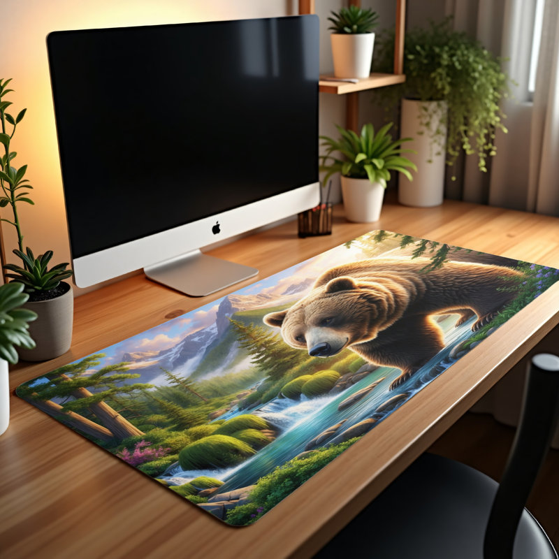 Polyester Desk Pad, 23.6x13.8