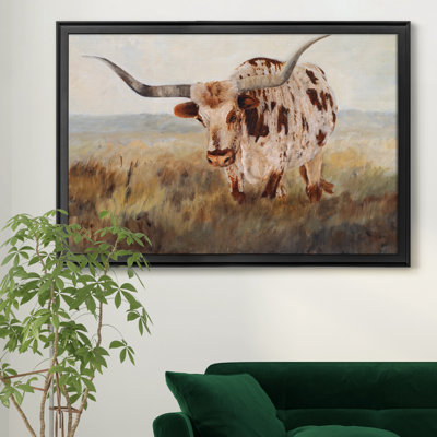 As As Goes par Ipremium - Reproduction d'art sur toile encadrée