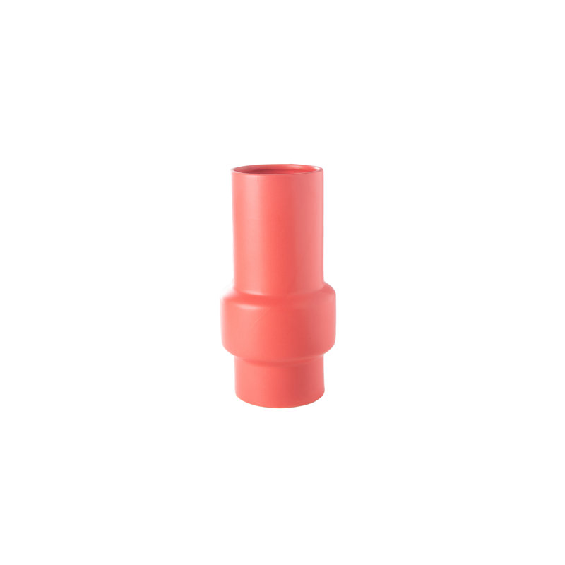 Vase en céramique rond à finition matte