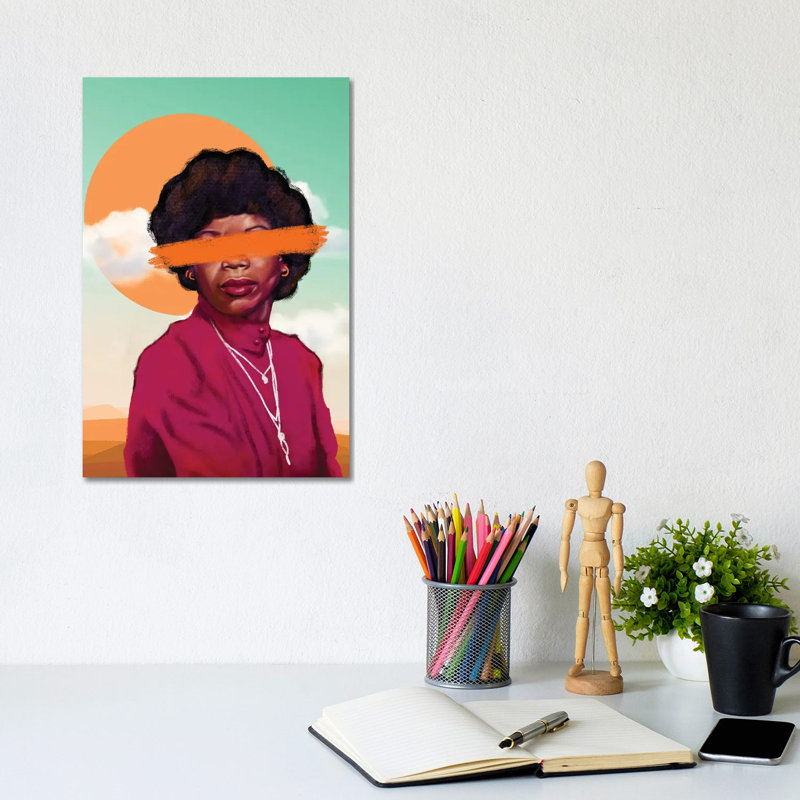 Brenda - Print on Canvas, Wrapped Canvas, 20.32 cm H x 30.48 cm W