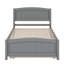 Lit plateforme avec lit gigogne-738194002