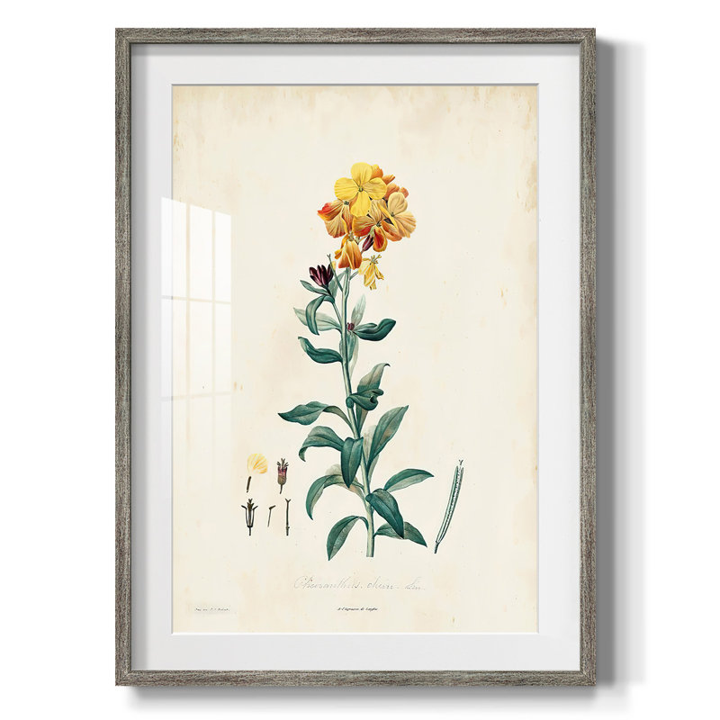 Wilfrid - toile tendue avec châssis, Vieilli, H 28,5 po x l 20,5 po