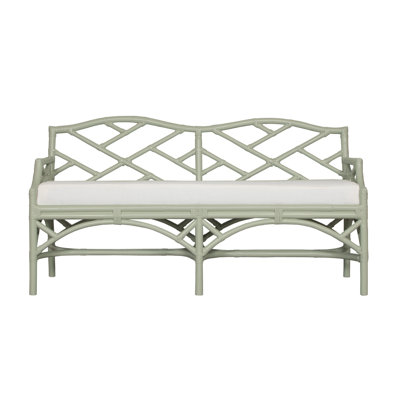 Chippendale Wicker Bench