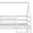 Arja Twin Over Twin Bunk Bed, Rubber Wood House Bed Frame-949605993