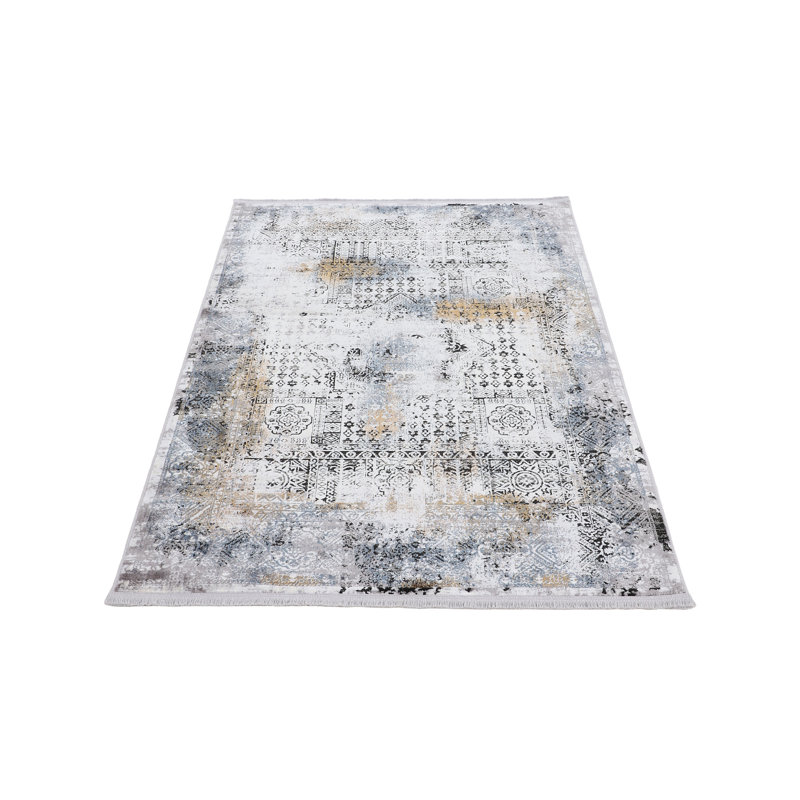 Liyath Oriental Wool Hand Woven Area Rug, Rectangle 120 x 170cm