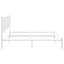 Lit plateforme en métal Eastern King, blanc, tête de lit en fausse canne pour un cadre de chambre à coucher blanc attrayant-1673993483-1673993478