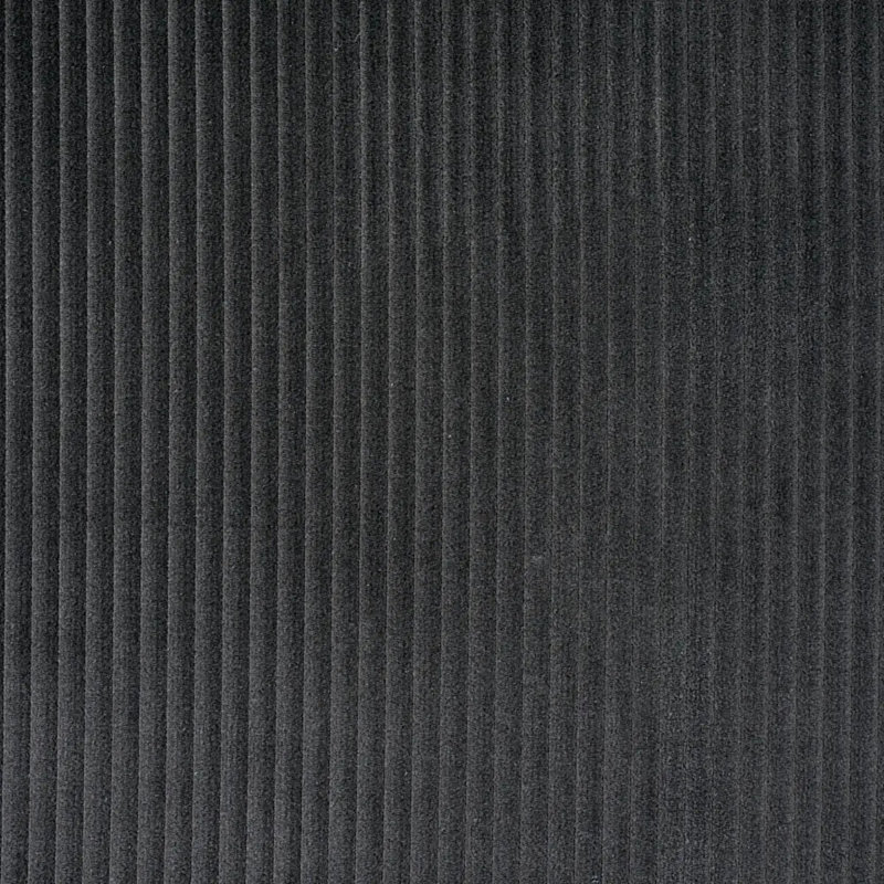 Tissu en velours côtelé Wyatt, Éléphant gris