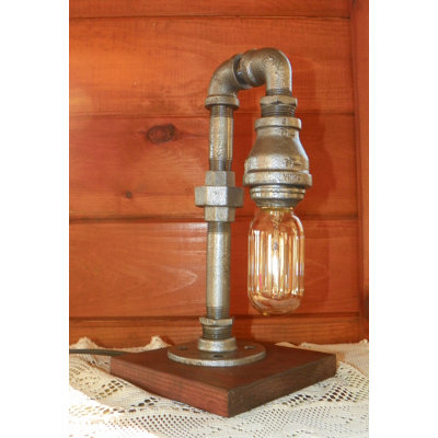 Haynie Solid Wood Arched Lamp