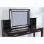 Ensemble de coiffeuse avec tabouret Glam Style, miroir central et tiroirs de rangement-131025722