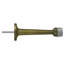 Pare-chocs de porte de plinthe 3-1 / 4 "Deltana BDS30U26D, laiton massif en chrome brossé-14482021-126264497