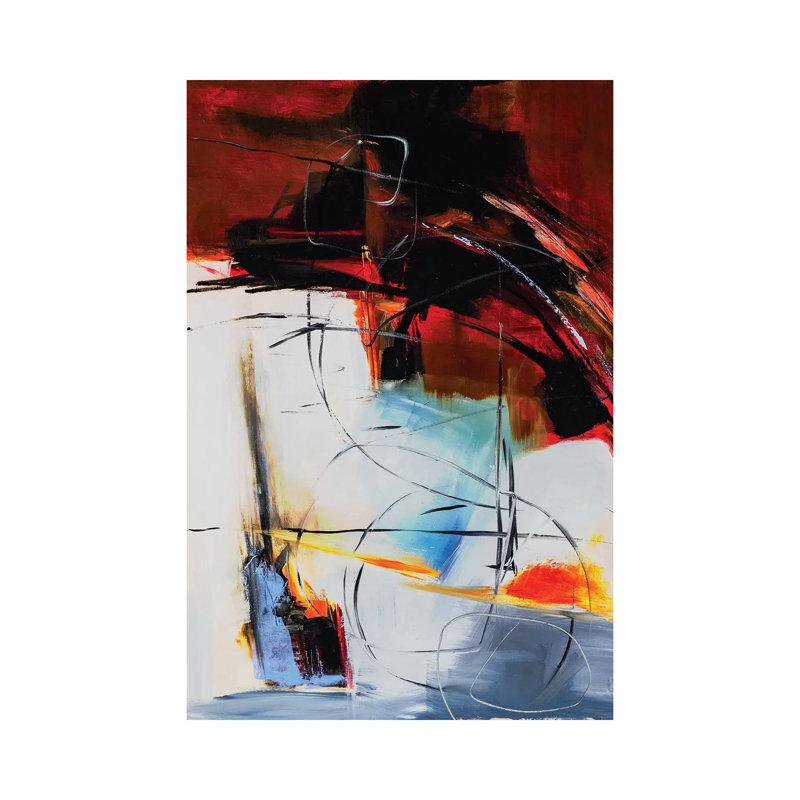 «Boney James» par Jane M. Robinson - reproduction d'art encadrée, H 18 po x l 12 po x 1,5 po, Toile tendue