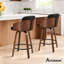 ALFORDSON 2x Swivel Bar Stools Alice Kitchen Dining Chair