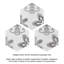 Carreau de porcelaine à motif de mur et de plancher 9 po x 10 po Mazzo