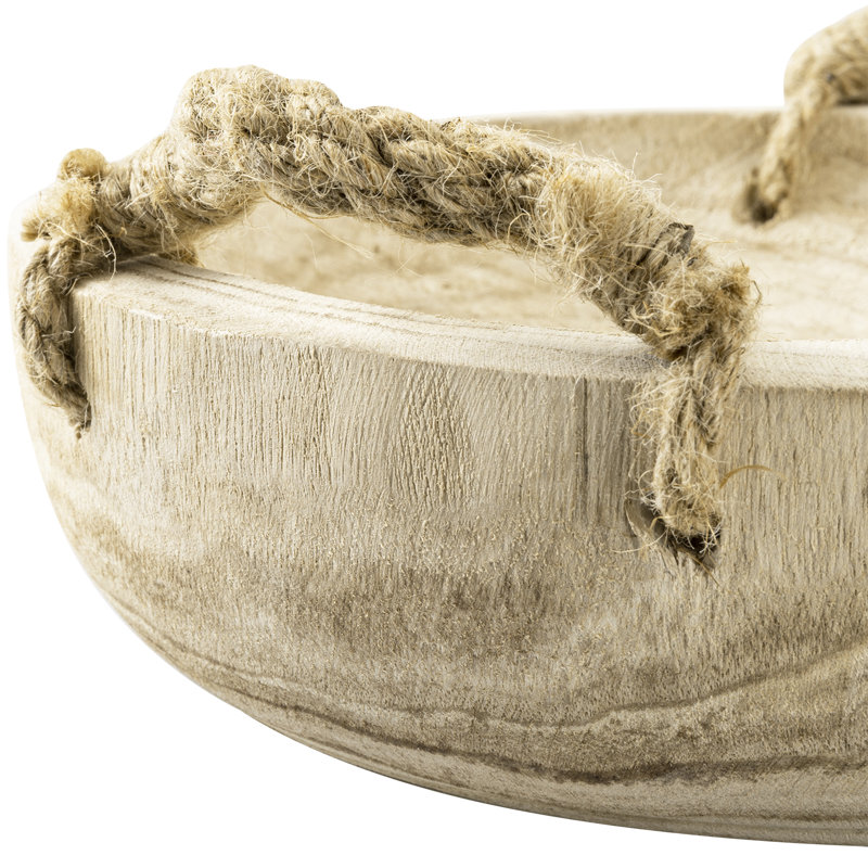 Handmade Wood Decorative Fruit Bowl