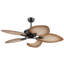 Ventilateur de plafond 44 "/ 52" à feuilles tropicales à intensité variable avec lumières DEL et télécommande-439240859-439240838