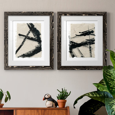" Lines Crossed I " 2 - Pieces