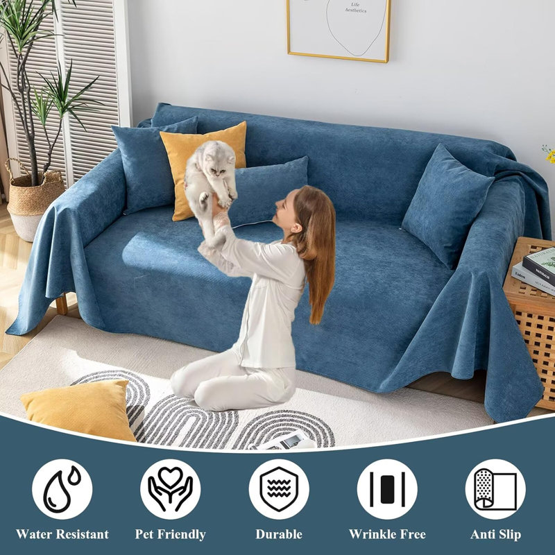 Furniture Protectors Couch Cat Proof Waterproof Sofa Cat Scratch
