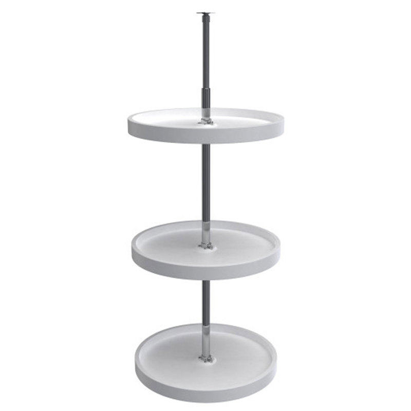 Rev-A-Shelf Lazy Susan , L 18,0 po x P 18,0 po, Blanc