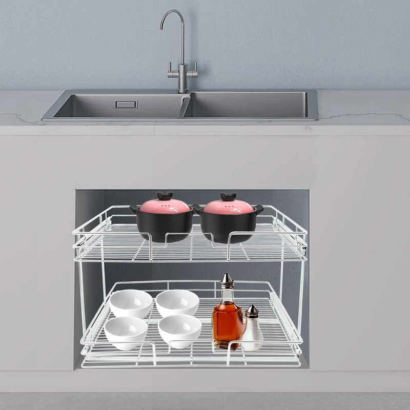 Tiroir coulissant pour garde-manger Ragav, H 15,46 po x l 22,5 po x P 21,5 po