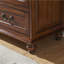 Commode d'appoint en bois massif style rétro