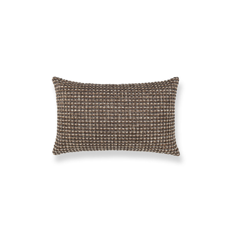 Color Pop Pillow Cover & Insert, Walnut, Rectangle 14"H x 22"W