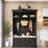 Ehrenfried  Hall Tree With Coat Rack, Storage Bench, 2 Drawers, 2 Cabinets And 3 Open Shelves-753081074
