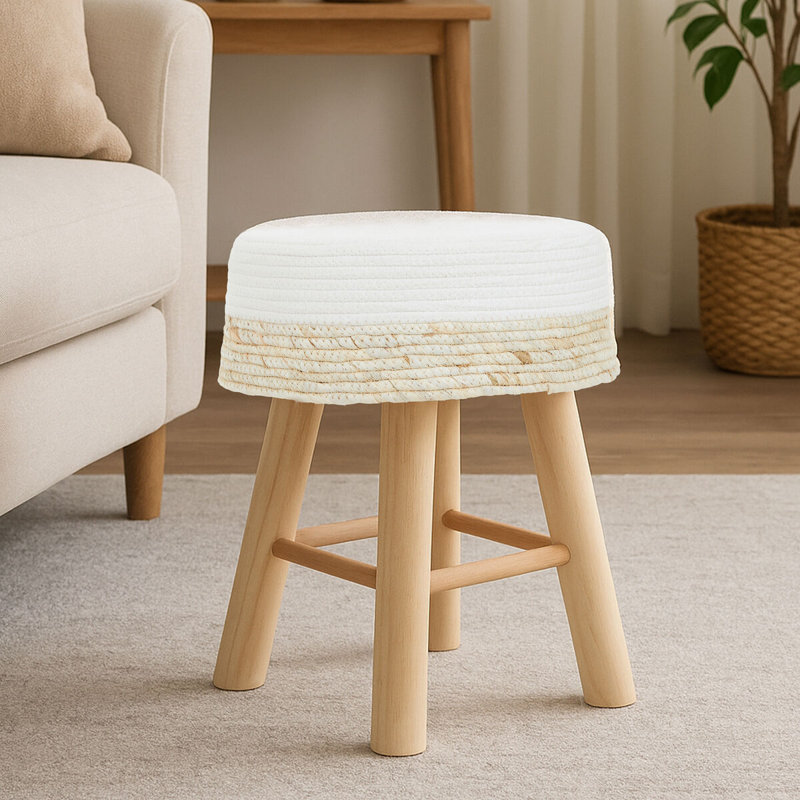 Manufactured Wood Accent Stool