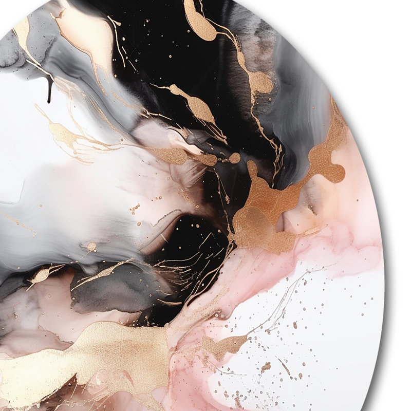 Décoration murale texturée Splash Marble I, H 23 po x l 23 po x P 1 po