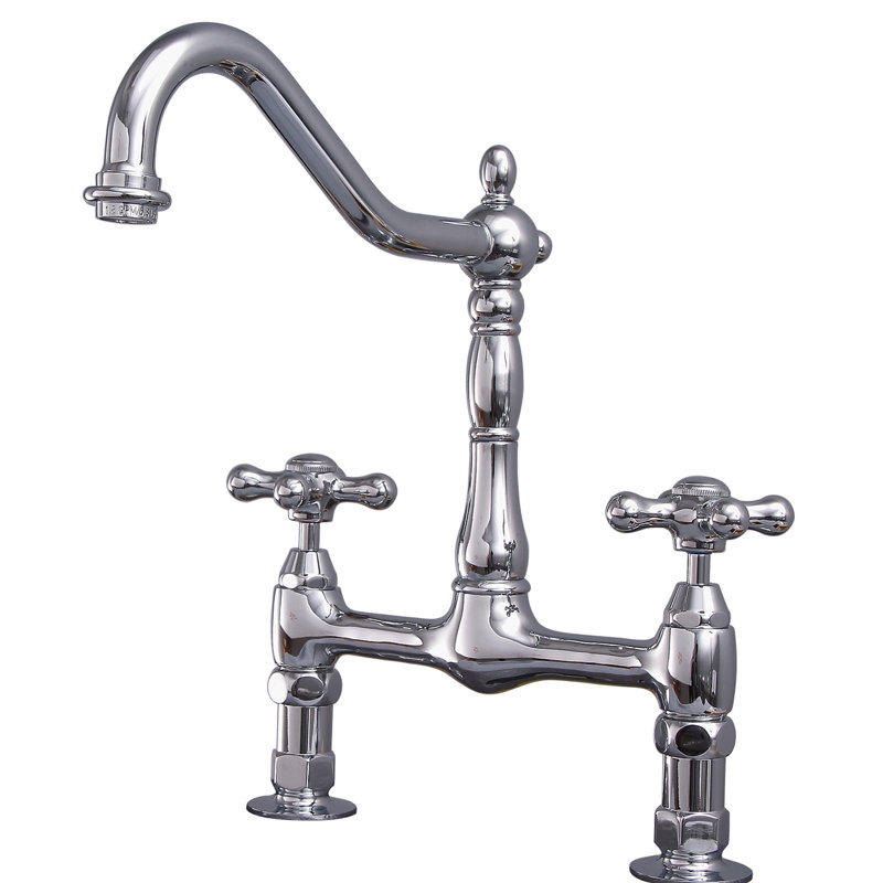 Barclay Guthrie Kitchen Faucet, Polished Chrome