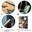 "Blue and Red Cityscape Chronicles", reproduction d'art sur toile-88538085-88538077