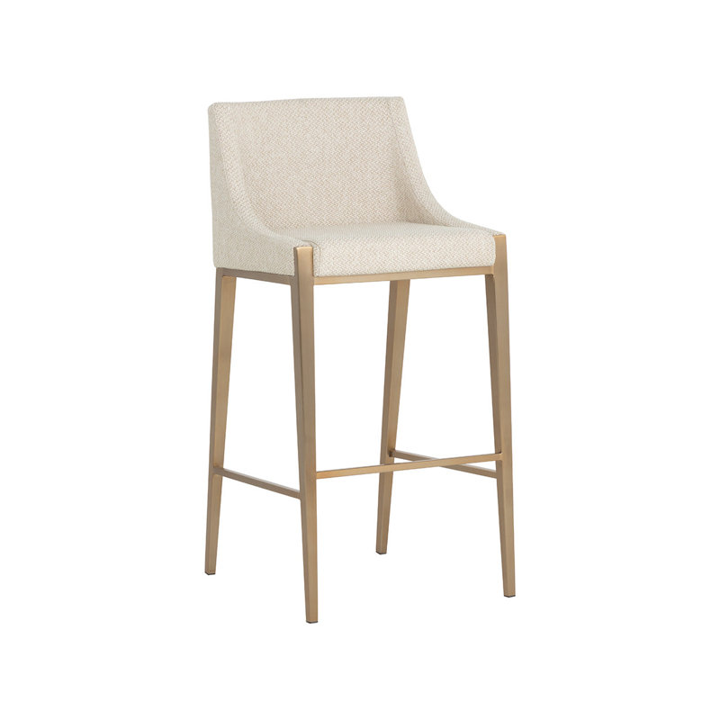 Tabouret Dionne - Monument avoine, Crème