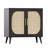 Buffet Cabinet With Storage,  Accent Bathroom Floor Cabinet,With Two Doors And 4 Compartments Forstorage,Cabinet With Solid Wood Feet,Sideboard Cabinet For Hallway, Entry, Living Room-288347719