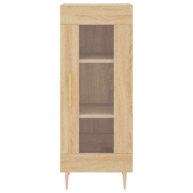 Minonk Display Cabinet, Sonoma Oak