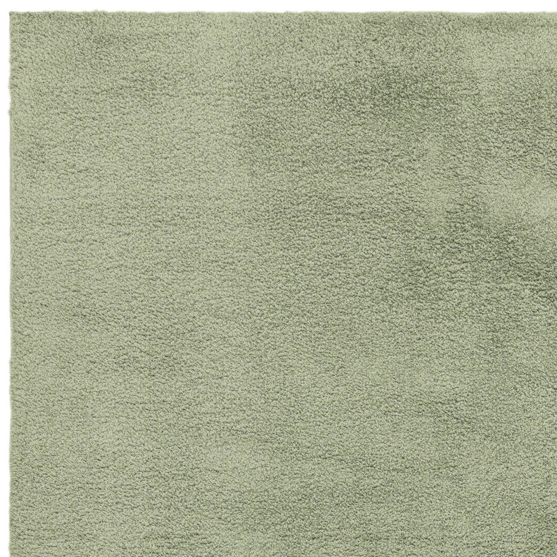 Symaya Cosy Shaggy Sage Area Rug, Rectangle 120 x 170 cm