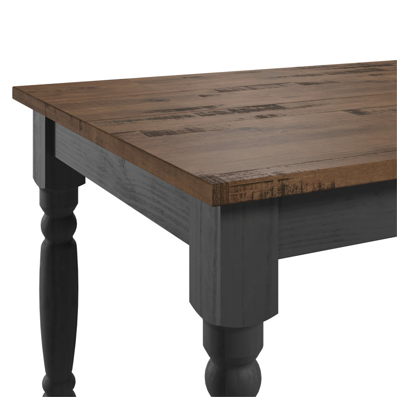 Wood Dining Table Black | Furniture Dash, Black