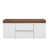 White/Walnut