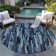Machine Washable Indoor/Outdoor Chayil ACN1079 Blue Rug