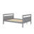 Fashionable Twin Over Full Bunk Bed With Safe Ladder And Protective Guardrail-1342346617