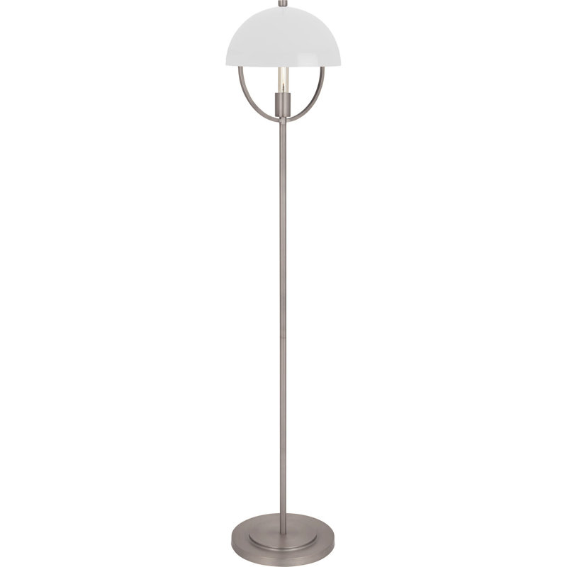 Mavisten Edition Copernica Floor Lamp, Pewter, White