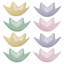 Set of Glass Star Shaped Serving Dishes