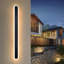 Aarthi LED wall light black: IP65 waterproof, oval-674449124-674449125