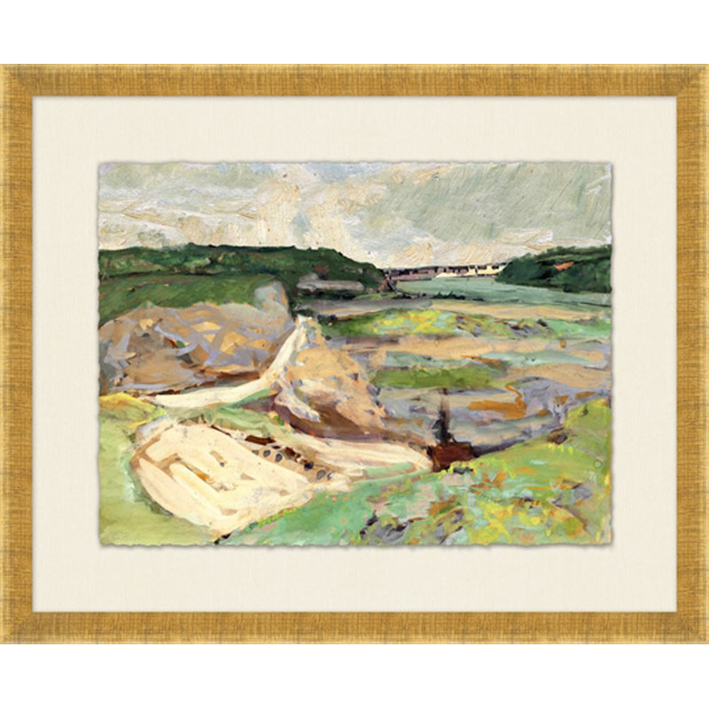 Over The Bluff Painting