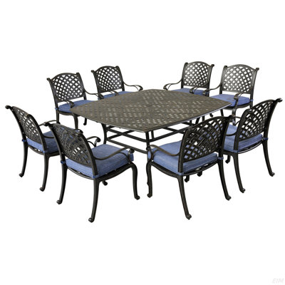 Square 8 - Person Dining Set
