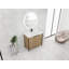Meuble-lavabo sur pied 36 po avec lavabo en résine et 2 portes d'armoire à fermeture en douceur
